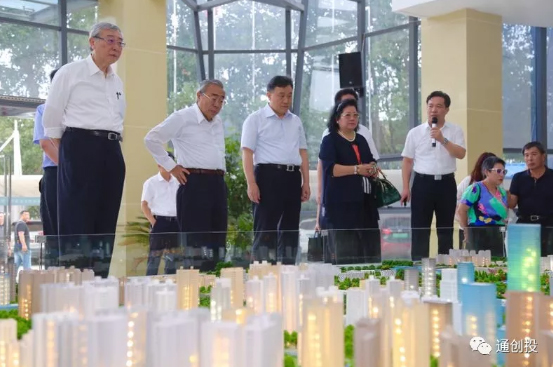 臺(tái)灣工業(yè)總會(huì)參訪團(tuán)來通參觀考察 陸志鵬徐惠民會(huì)見王文淵一行