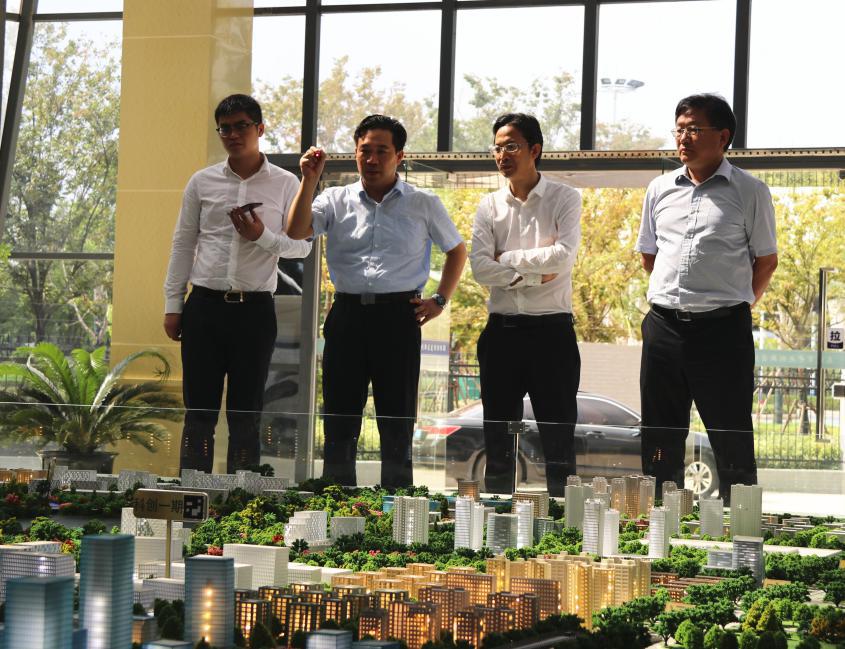 新華日報社副社長莊傳偉赴中創(chuàng)區(qū)考察