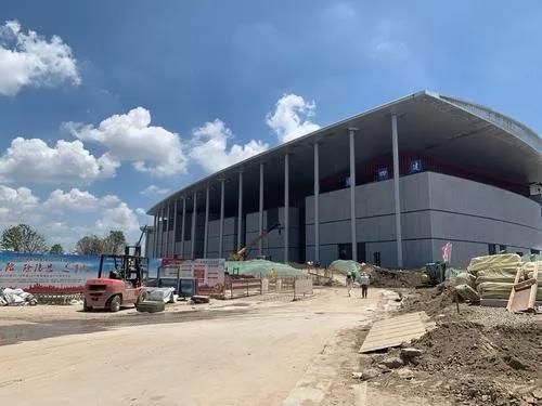 城市會客廳,在這里遇見未來 | 踏訪沖刺收尾中的南通國際會展中心