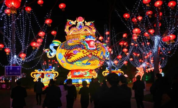 2020中國南通紫瑯燈會今夜璀璨亮燈