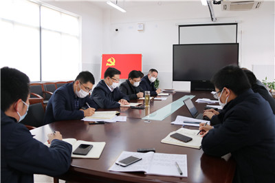 疫情要防 發(fā)展靠干│通創(chuàng)投公司黨委組織學(xué)習(xí)貫徹全市統(tǒng)籌推進新冠肺炎疫情防控和經(jīng)濟社會發(fā)展工作部署會精神